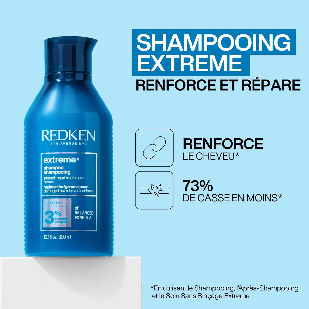 Shampooing Extreme Redken 300ml 3 Shampooing Extreme Redken 300ml – Image 2