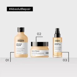 Absolut Repair Masque Restructurant Cheveux Abîmés L'Oréal 250ml -Hair Store Fr Boutique 3474636971039 3 60020.1684847282
