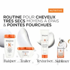 Sérum Concentré Pointes Sèches Nutritive Kérastase 50ml -Hair Store Fr Boutique 3474637155032 6 66815.1684847846