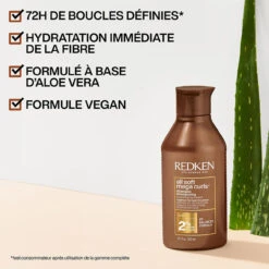 Shampooing All Soft Mega Curls Redken 300ml -Hair Store Fr Boutique all soft mega. 1 69788.1694677997