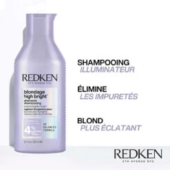 Shampoing Blondage High Bright Redken 1000ml 8 Shampoing Blondage High Bright Redken 1000ml -Hair Store Fr Boutique high bright shp 1 11079.1694764551