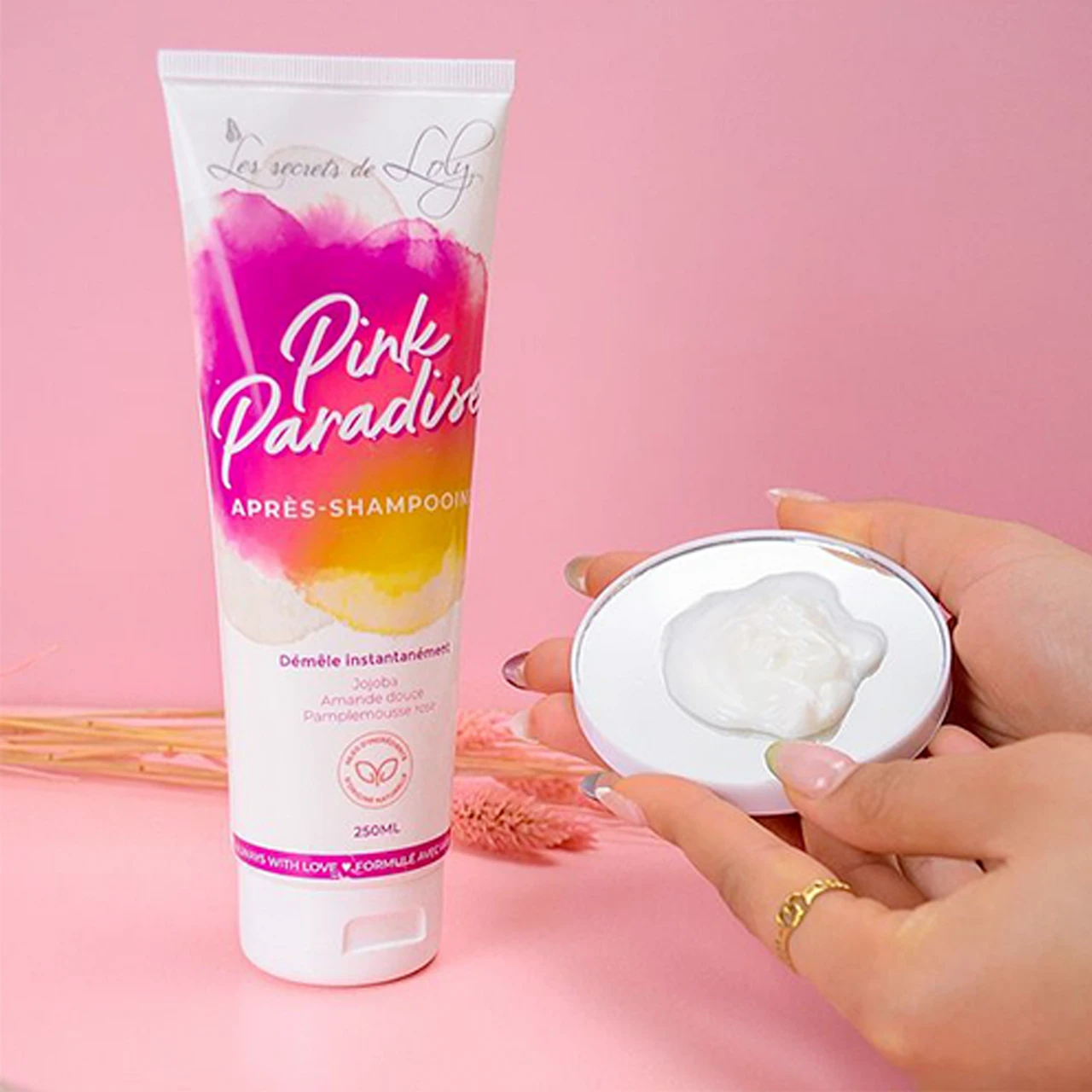 Après Shampooing Pink Paradise Les Secrets De Loly 250ml 4 Après Shampooing Pink Paradise Les Secrets De Loly 250ml – Image 2