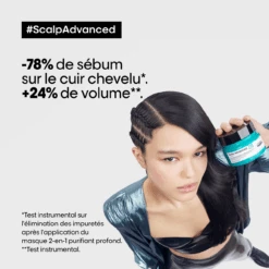 Argile 2-en-1 Purifiante Anti Gras Scalp Advanced L'Oréal 500ml 10 Argile 2-en-1 Purifiante Anti Gras Scalp Advanced L'Oréal 500ml -Hair Store Fr Boutique scalp advanced 500ml 41160.1684847776