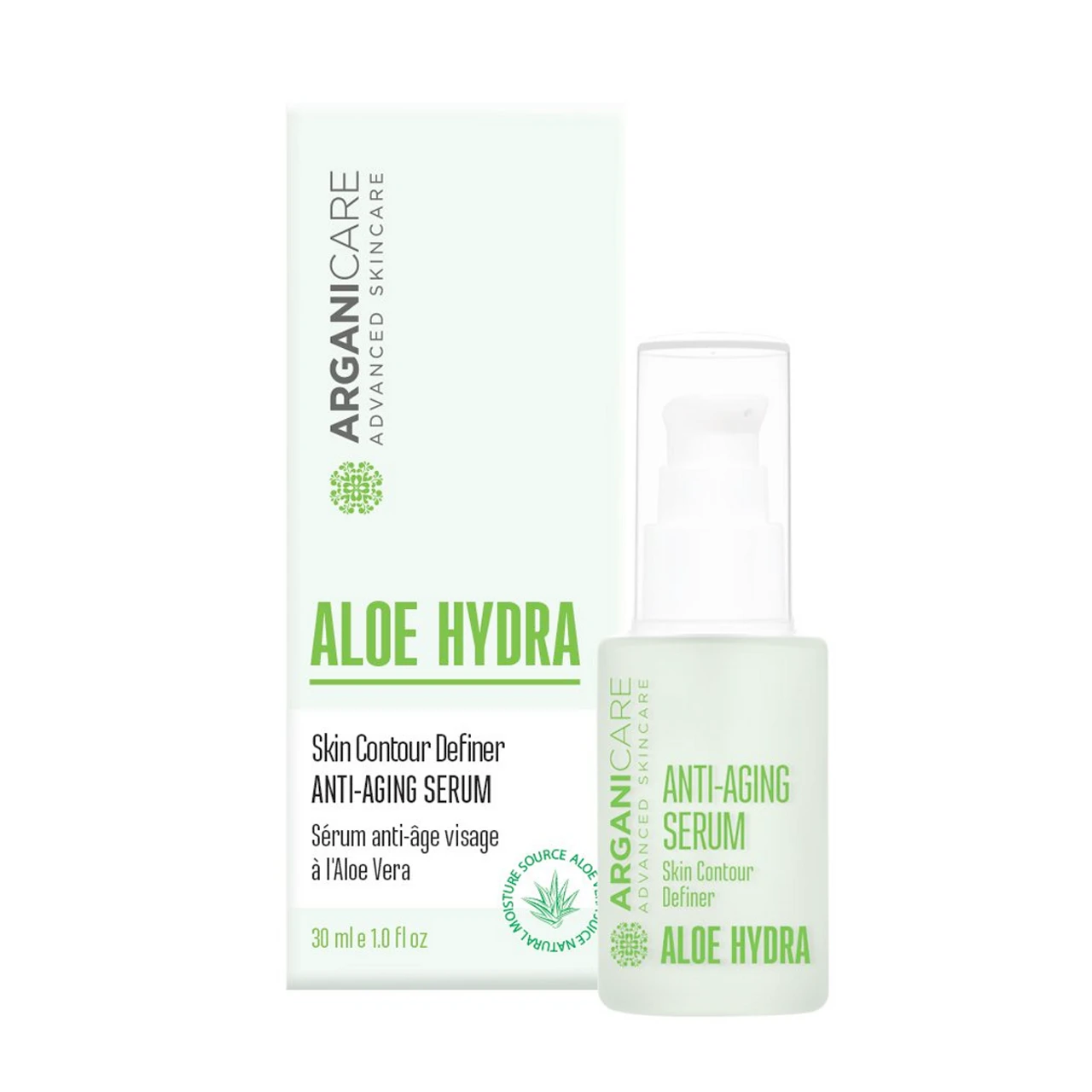 Sérum Anti-Âge Visage à L'Aloe Vera Arganicare 30ml 3 Sérum Anti-Âge Visage à L'Aloe Vera Arganicare 30ml